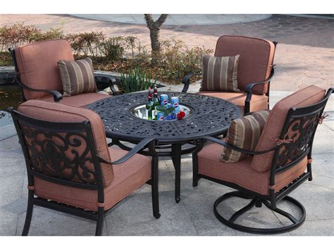 Fast Drying Foam Allows Water Drainage to Prevent Mildew. . Darlee outdoor furniture